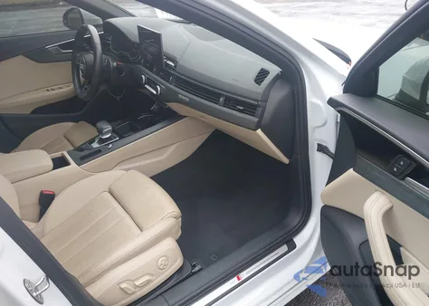 2022 Audi A4 Premium Plus 45 Tfsi S Line Quattro S Tronic from USA, damaged, VIN WAUEAAF45NN014129